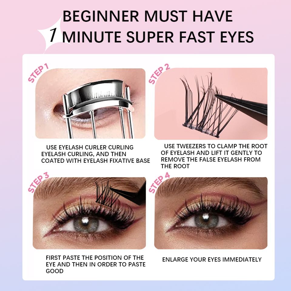Samoprzylepne rzęsy DIY Nie wy – Eyelash Extension Home Service recenzja i cena