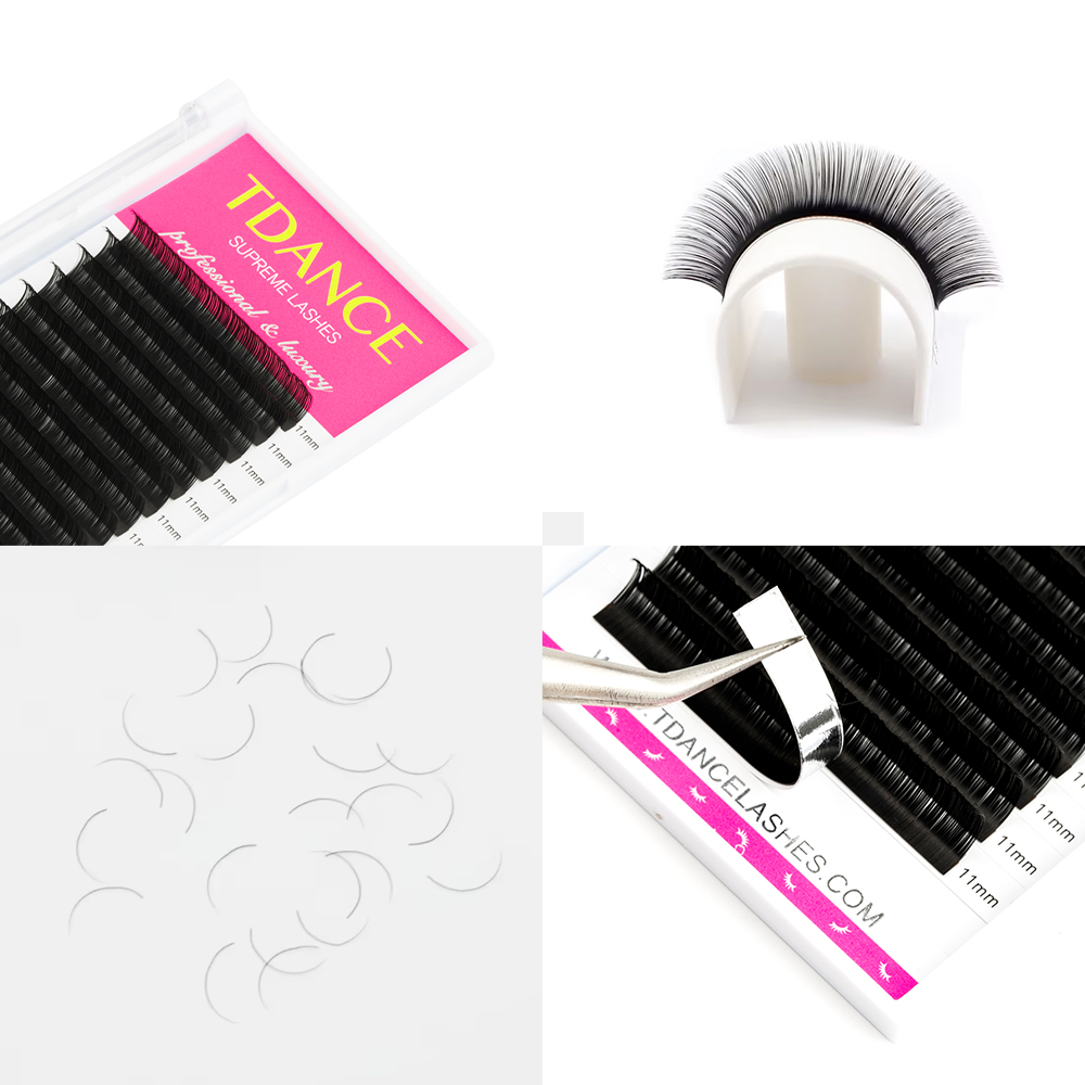 TDANCE przedłużanie rzęs 16 rz – Eyelash Extension Korean recenzja i cena