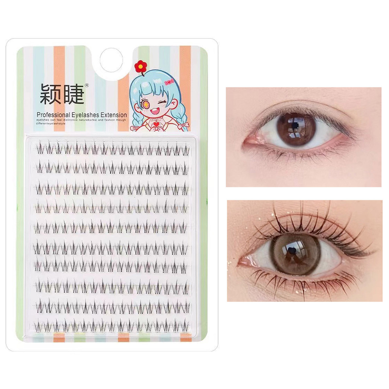 Delikatne rzęsy pojedyncze kor – Eyelash Extension Korean recenzja i cena