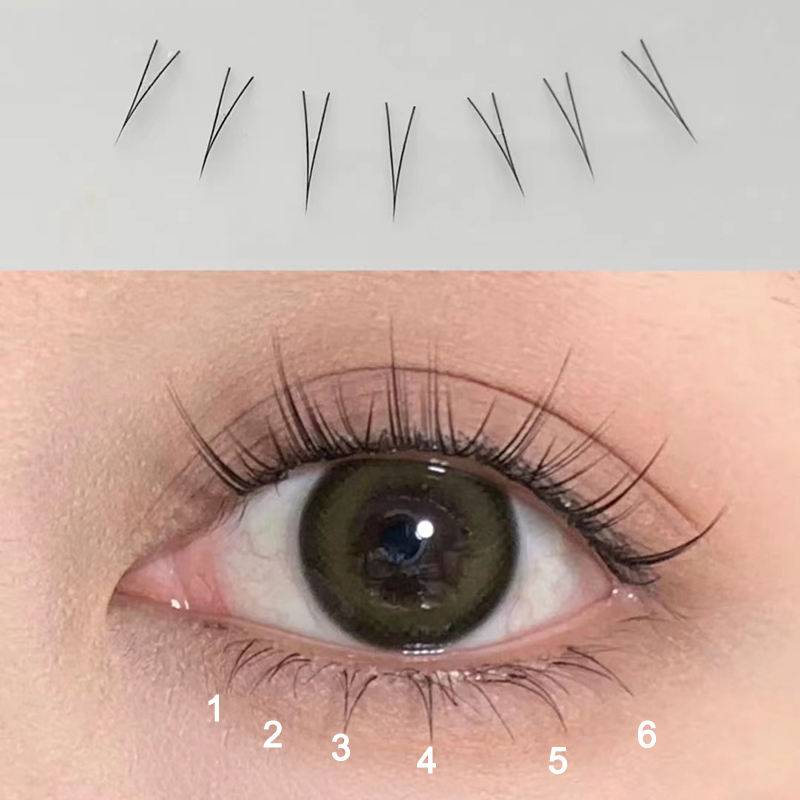 J Curl V Shape Under Eyelash C – Eyelash Extension Korean recenzja i cena