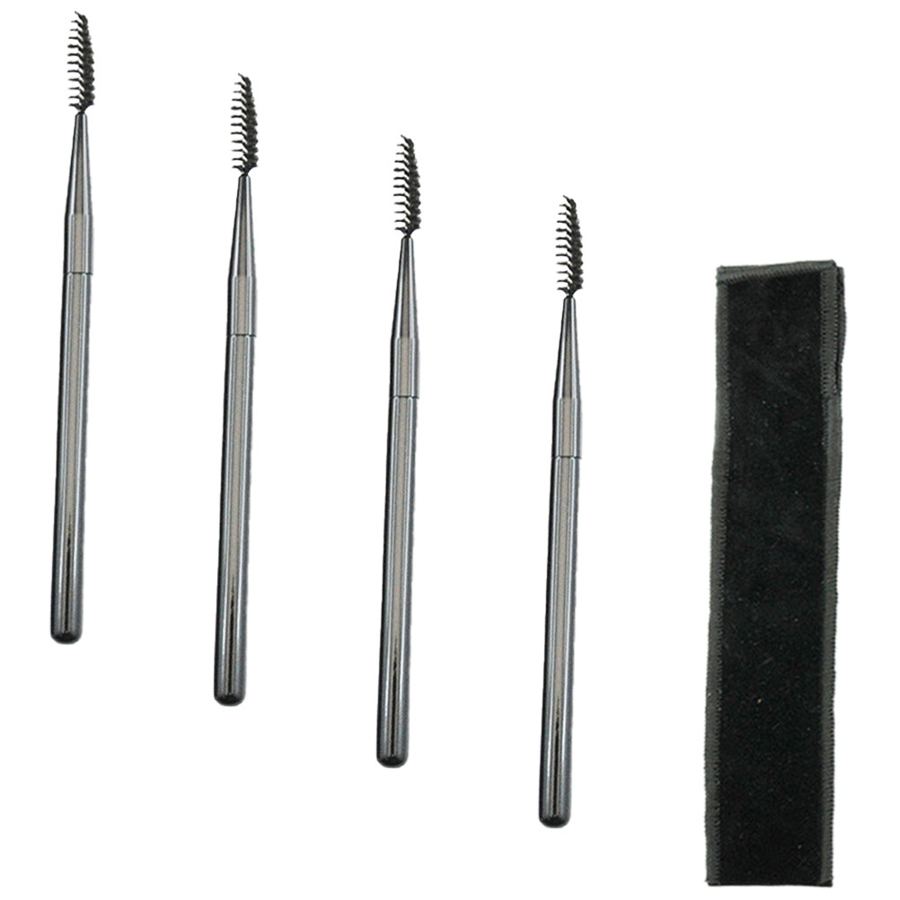 4 sztuki szczoteczek do rzęs,  – Eyelash Extension Is Safe recenzja i cena