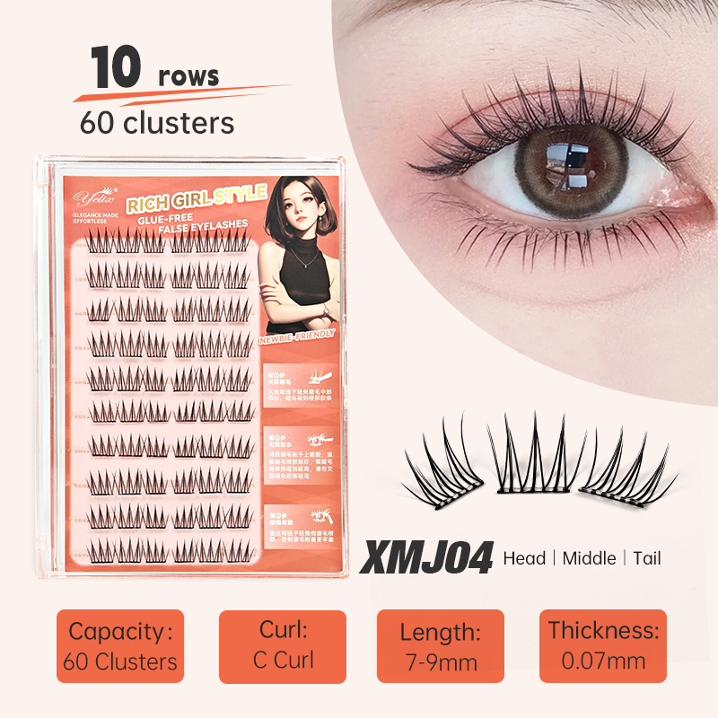 Yelix DIY Samoprzylepne Kępki  – Eyelash Extension Korean recenzja i cena