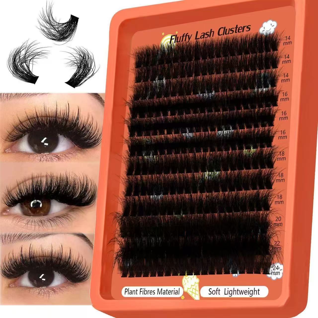 80D-100D 8D Puszyste Rzęsy w K – Eyelash Extension Home Service recenzja i cena